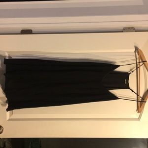 Flowy black dress